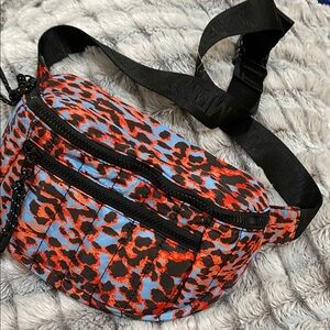 FP Movement by Free People Red and Blue Crossbody Bag NWOT